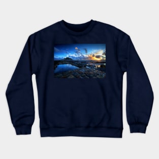 St Michael's Mount Sunset Crewneck Sweatshirt